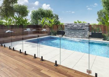 swimming pool safety fence dubai